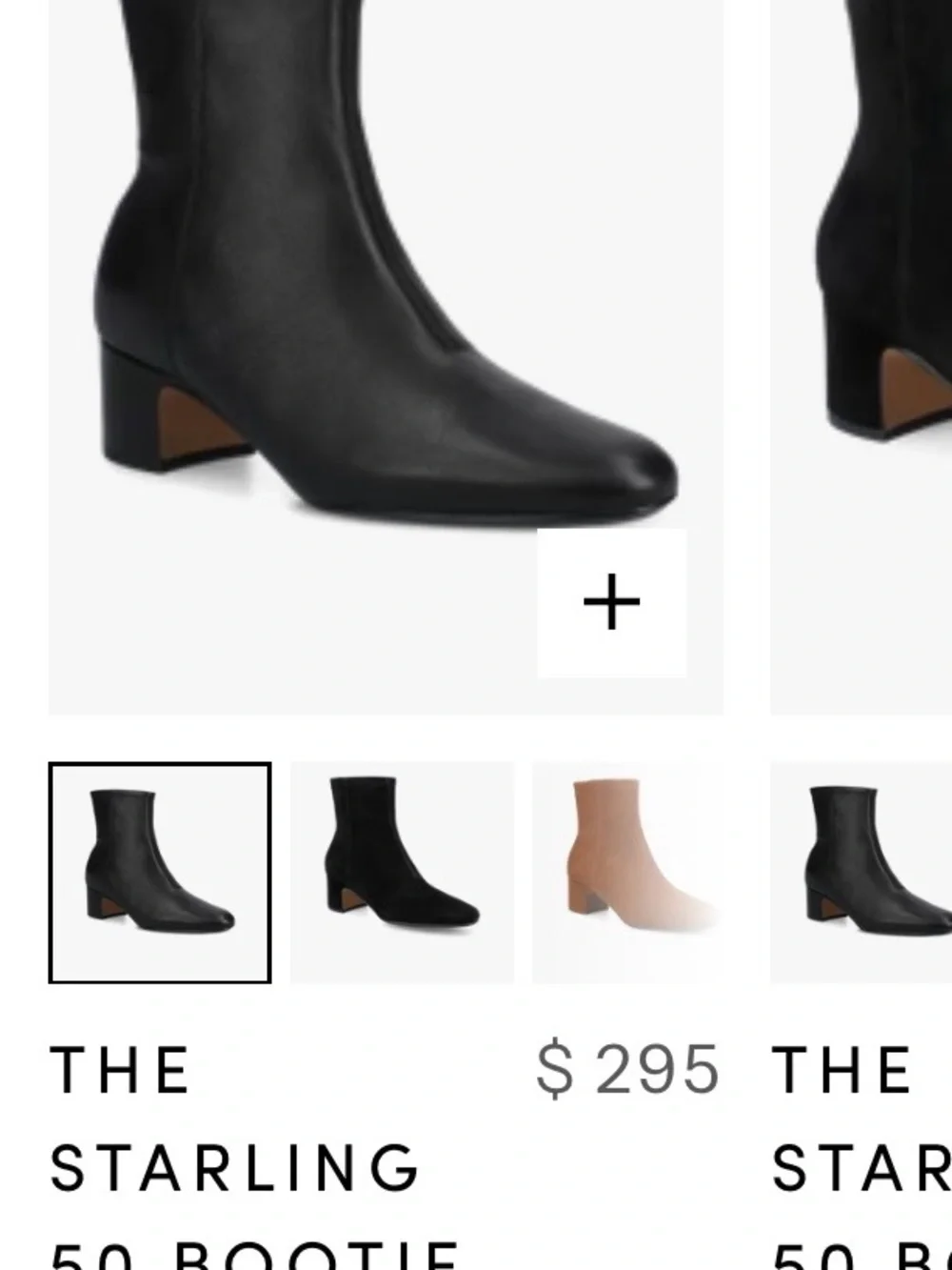 Birdies Black Leather Ankle Booties - Picture 10 of 10